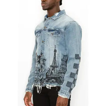 Chaqueta vaquera World Tour pre-pack
