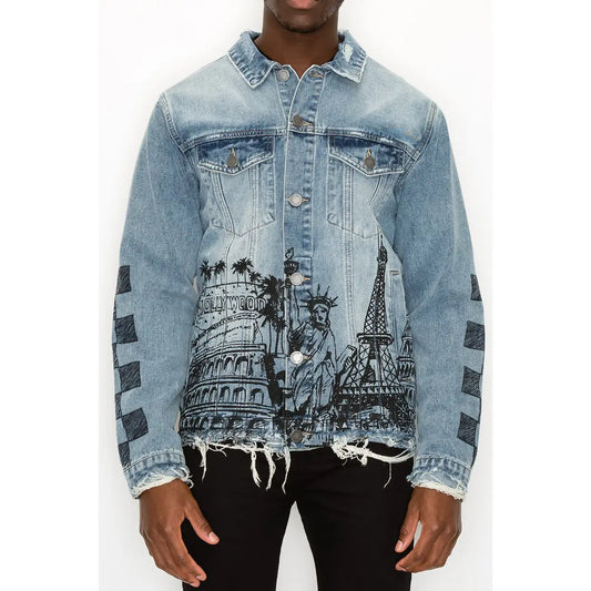 Chaqueta vaquera World Tour pre-pack