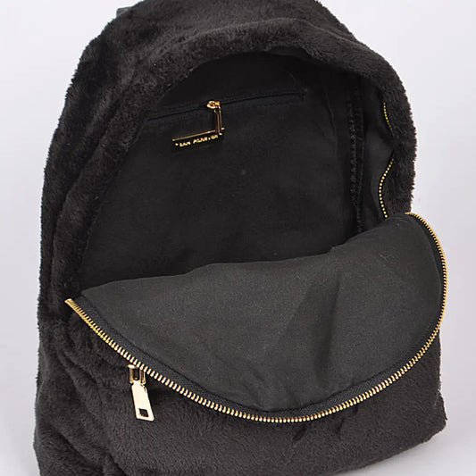 Mochila de piel sintética