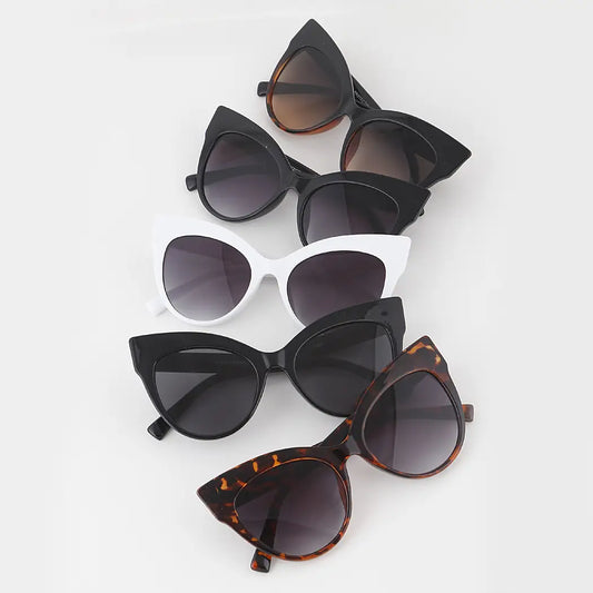 Gafas de sol sencillas de ojo de gato