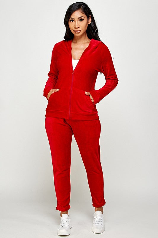 Sudadera con capucha y cremallera