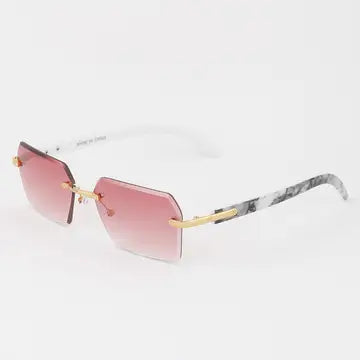 Gafas de sol con degradado brillante