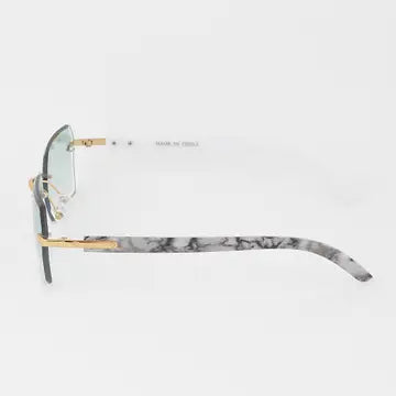 Gafas de sol con degradado brillante