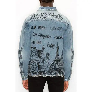 Chaqueta vaquera World Tour pre-pack