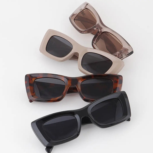 Gafas de sol de ojo de gato con doble hendidura