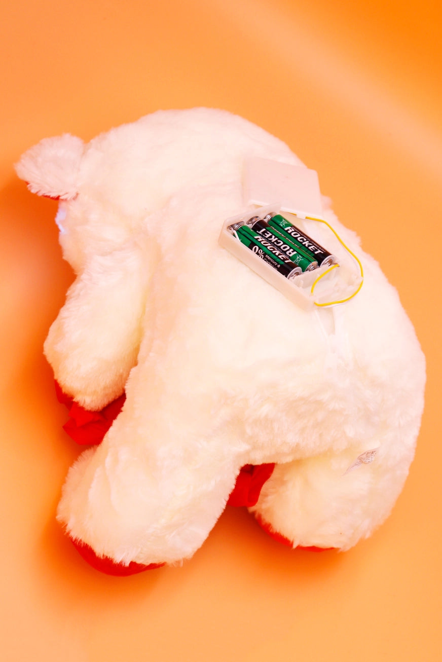 Osito de peluche musical con luces - 30 cm